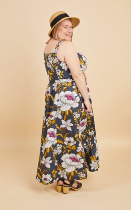 Cashmerette Holyoke Maxi Dress And Skirt Pattern By Cashmerette CPP1104 - Paper Pattern, Size 12-32