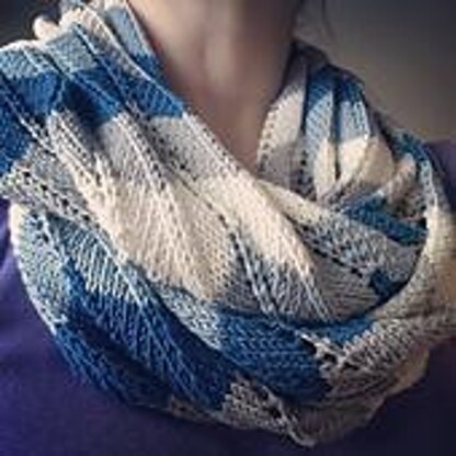 Sea Wave Infinity Scarf