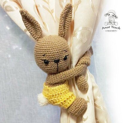 Rabbit Curtain Tie back