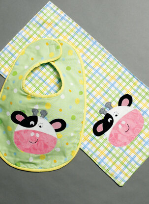 McCall's Bibs and Burp Cloths M6478 - Paper Pattern Size One Size Only