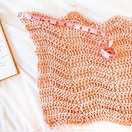 Crochet Ripple Vest #4