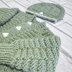 Ace Baby Cardigan, Hat & Bonnet 0-6mths