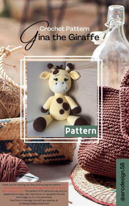 CROCHET GIRAFFE PATTERN