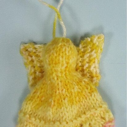 Knit Angel Ornament