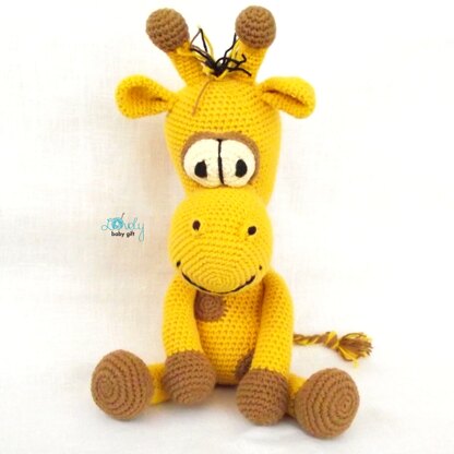 Crochet Giraffe Stuffed Toy Amigurumi Pattern