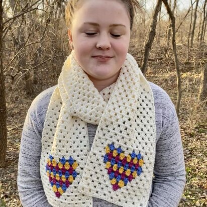 Heartbeat Scarf