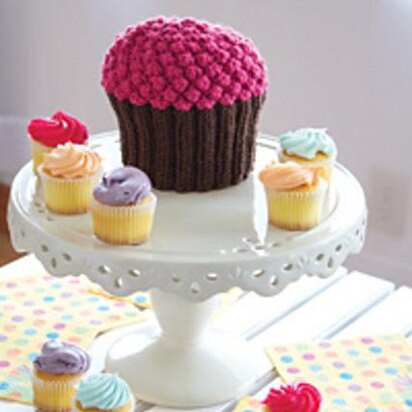 Knitted Cupcake Hat