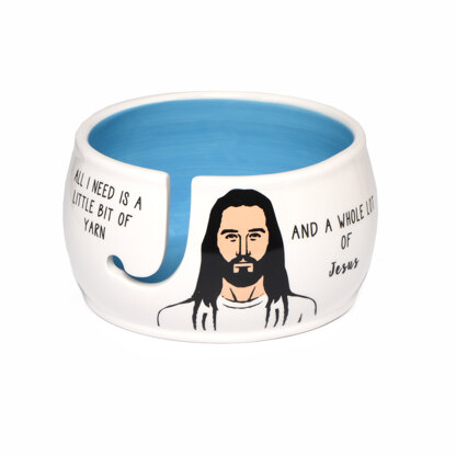 Lenny Mud Jesus Yarn Bowl