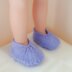 Lavender Shoes for Doll