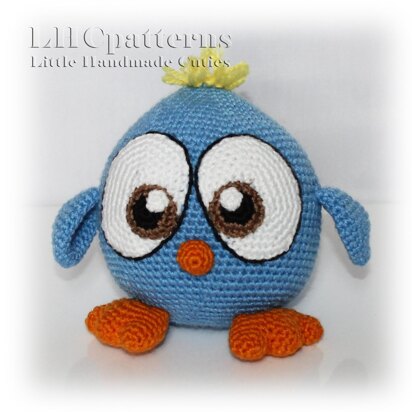 Cute Fat Bird Crochet Pattern