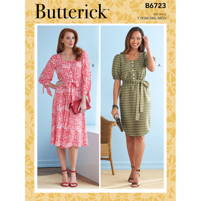 Butterick Damenkleider B6723 - Schnittmuster