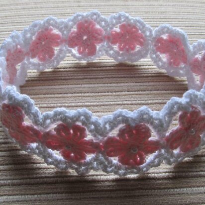 Crochet Headband for a Girl