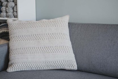 Simple Crochet Pillow Cover