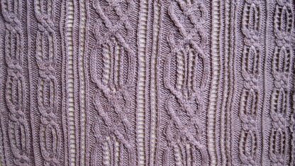 Hookset Cable Lace Shawl