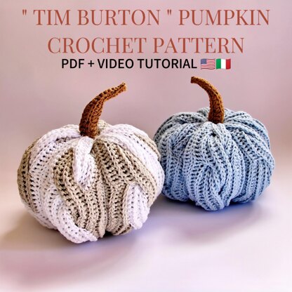 Tim Burton pumpkin crochet