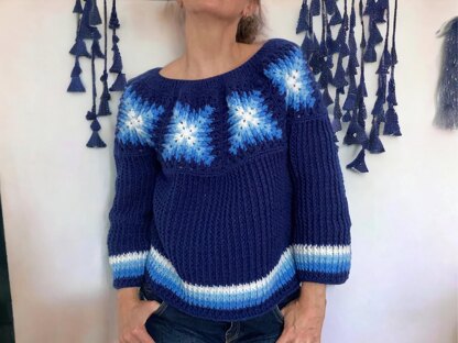 Alpine Mosaic Sweater