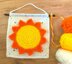 Sun wall hanging by HueLaVive
