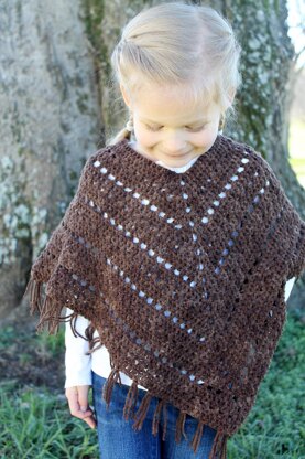 Boho Crosses Poncho