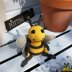 Becky the Bumblebee - UK Terminology - Amigurumi