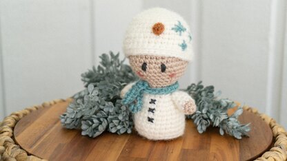 Snowman Amigurumi Doll
