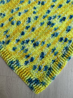 Sunkissed Blueberry Shawl or Scarf