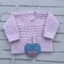 Sally Baby cardigan Knitting pattern 0-9mths