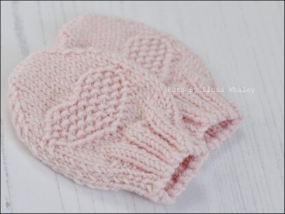 Preemie and Newborn Baby Mittens 'Fay'