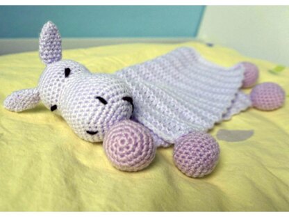 Crochet Pattern Cuddle Cloth Hippo Lulu!