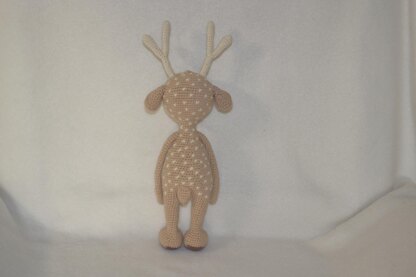 Bambi deer amigurumi doll