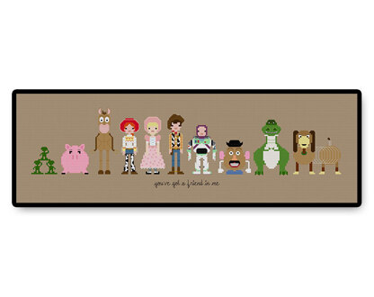 Toy Story - PDF Cross Stitch Pattern