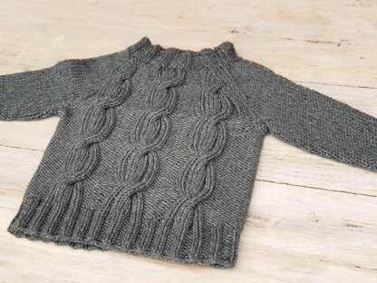 Around The Twist Sweater