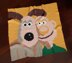 Wallace & Gromit Blanket Cartoon Beagle Dog Dogwarts Throw C2C CROCHET PATTERN