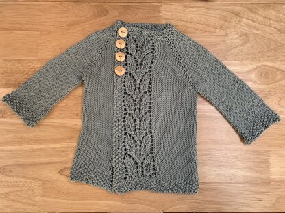 Leaf cardigan