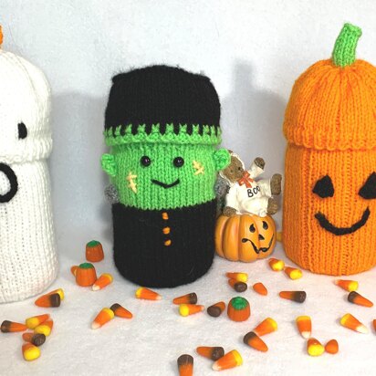 Happy Halloween Gift Jar Covers