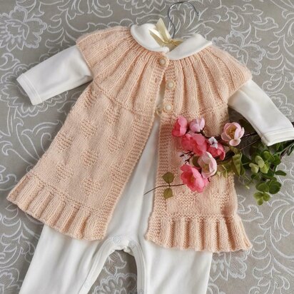 Angel Heart Cardigan (3 - 18 months)