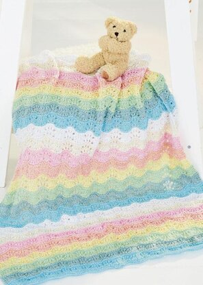 Cardigans and Blanket in Stylecraft Baby Sparkle DK - 9995 - Downloadable PDF