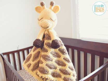 Rusty the Giraffe Security Blanket Lovey