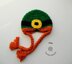 Leprechaun Baby Hat, Dress and Shoes Outfit