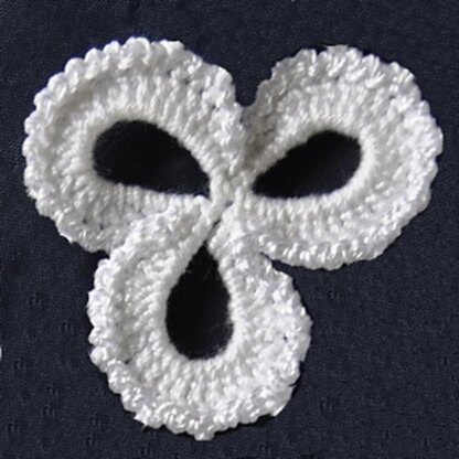 Irish crochet Angel napkin