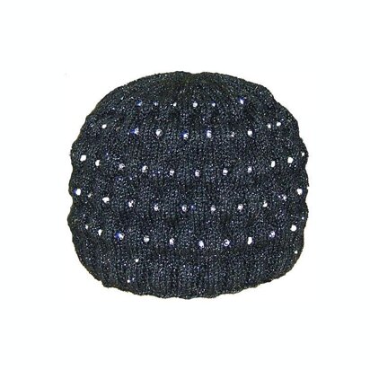 Starry Night Beaded Hat