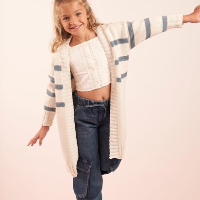 Mini Manor Cardigan in Rowan Cotton Cashmere PDF