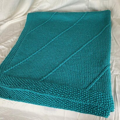 Safe from the Storm Blanket - knitting pattern