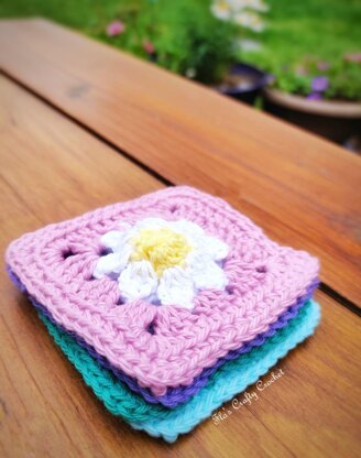 Summer Flower Coasters