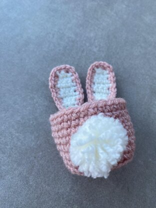 Crochet Easter Bunny Egg Cup