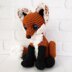 Vixie Fennec & Reyn Blackfoot Fox Amigurumi