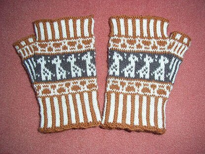 Giraffe mitts