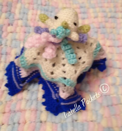 Unicorn Crochet Security Blanket #2