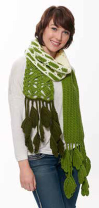 Grass is Greener Adventure Scarf in Caron United - Downloadable PDF