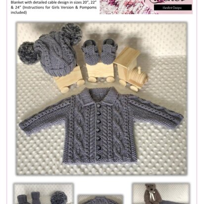 Kieran Aran Coat Set