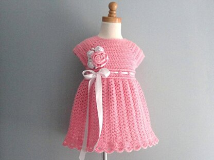 PATTERN Crochet Girl Dress